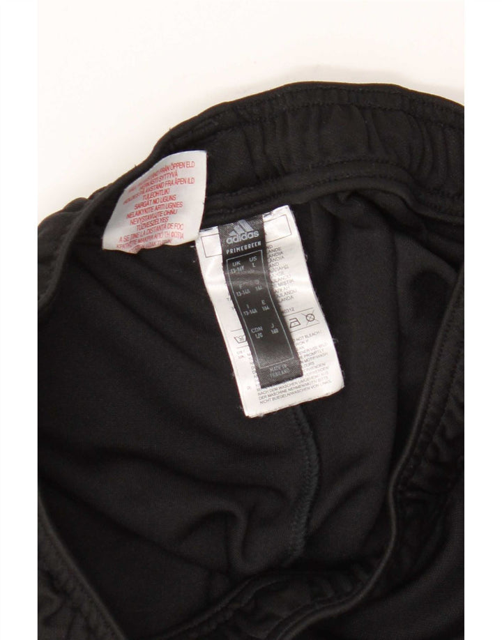 Pantaloncini sportivi Adidas da ragazzo con grafica 13-14 anni in poliestere nero