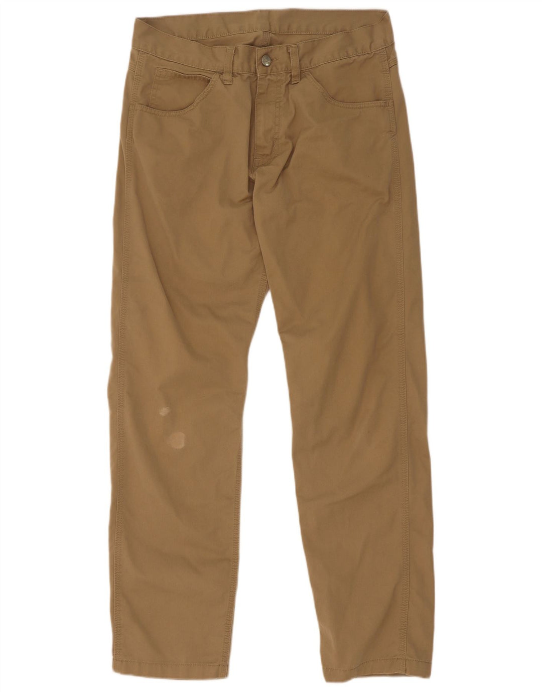 Pantaloni casual dritti da uomo Carhartt W32 L32 poliestere marrone