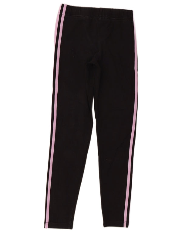 Leggings Adidas Bambina 12-13 Anni Cotone Nero