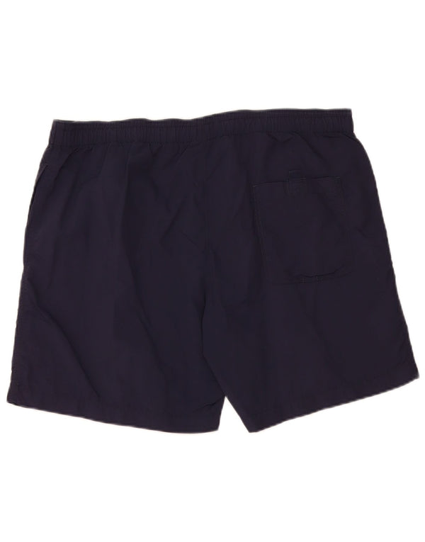 Pantaloncini da bagno da uomo LACOSTE grandi blu navy