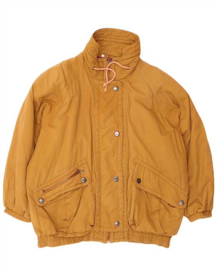 Giacca a vento oversize da donna VINTAGE IT 42 Cotone marrone medio