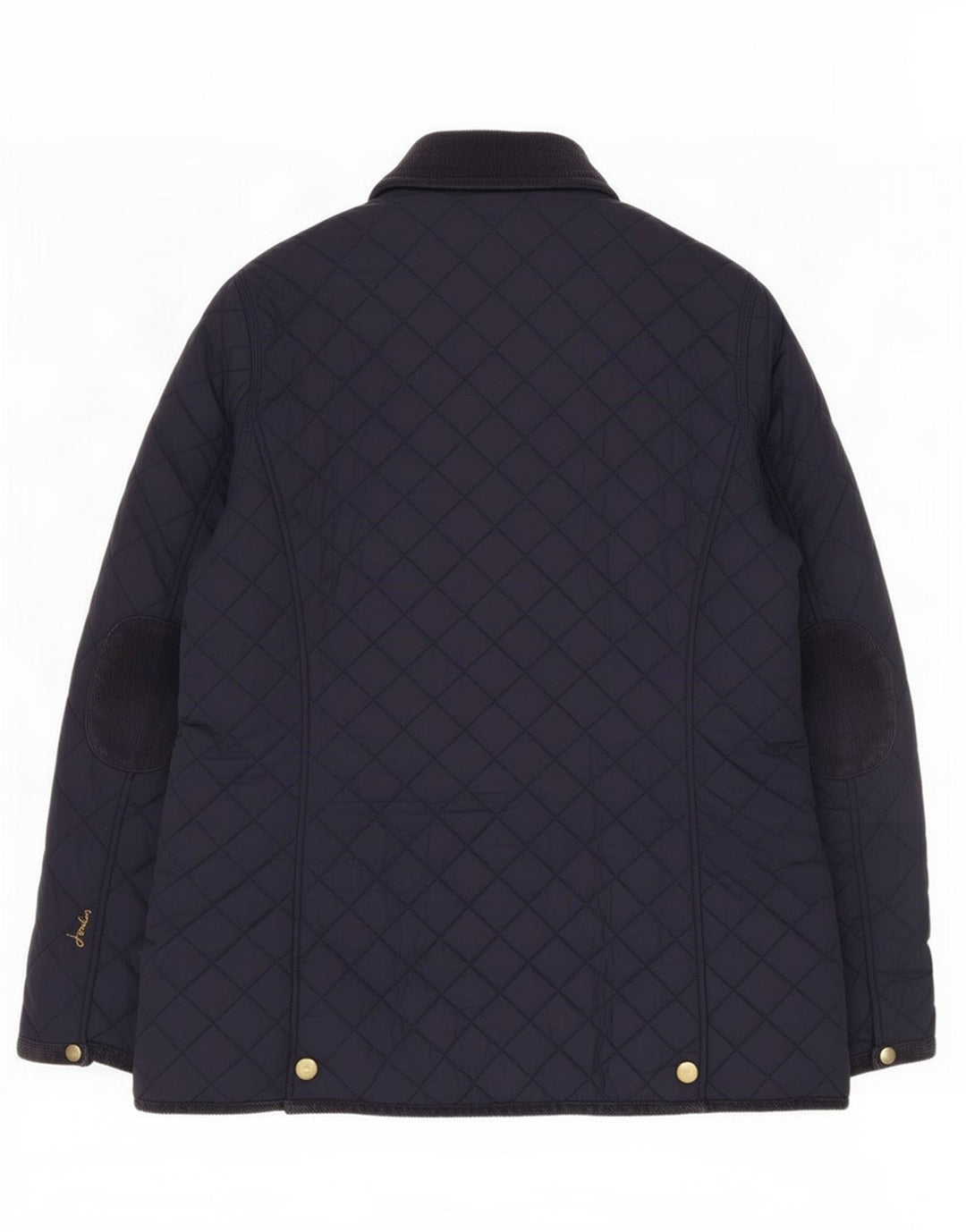 Giacca trapuntata da donna Joules UK 18 XL blu navy in poliammide
