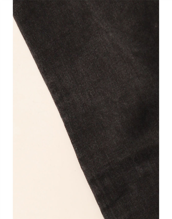 Jeans dritti GUESS da donna a vita alta W26 L26 neri