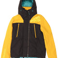 Giacca a vento con grafica da uomo SUPERDRY UK 38 Medium Black Colourblock