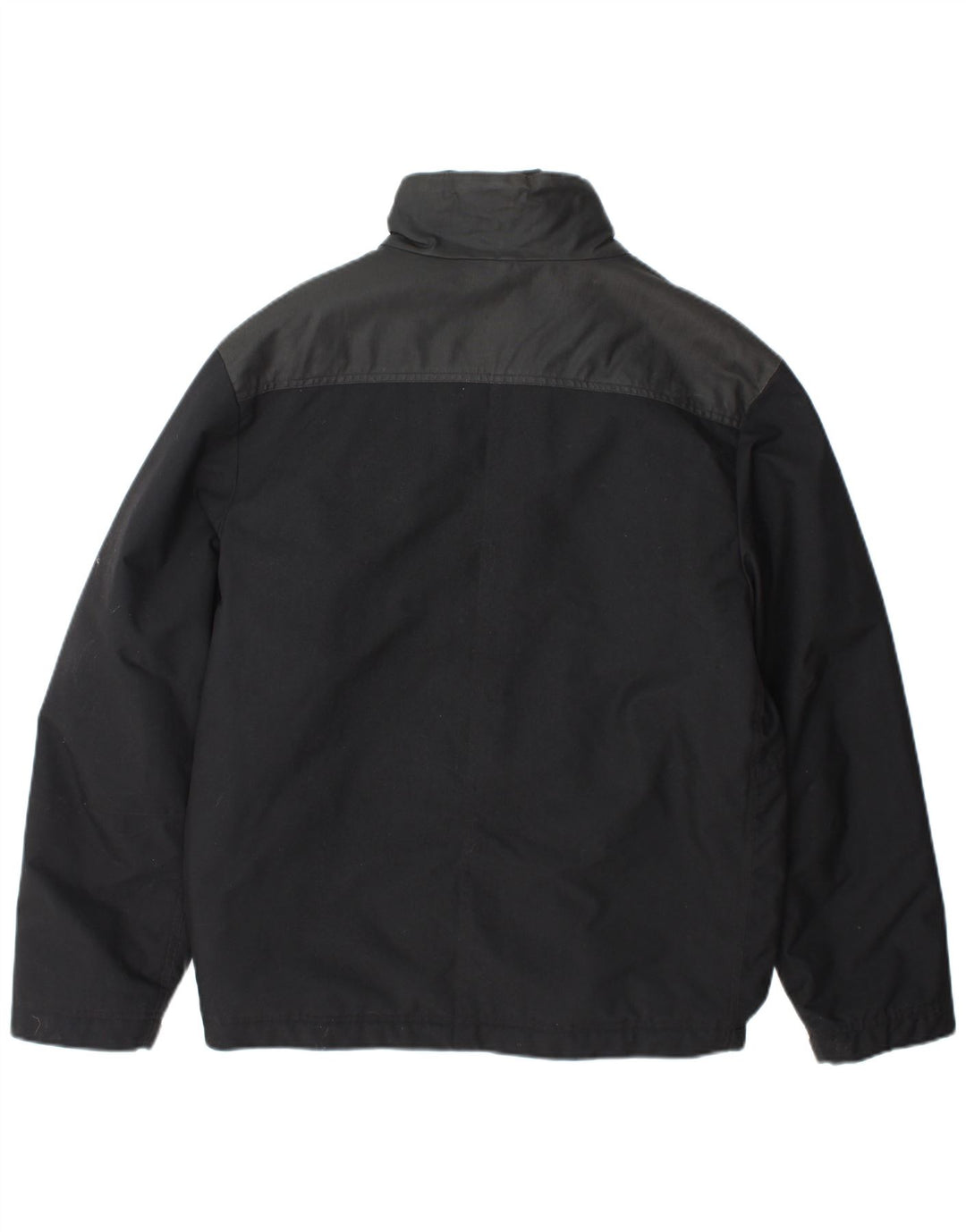 Giacca a vento da uomo Adidas UK 36 Small nylon color block nero