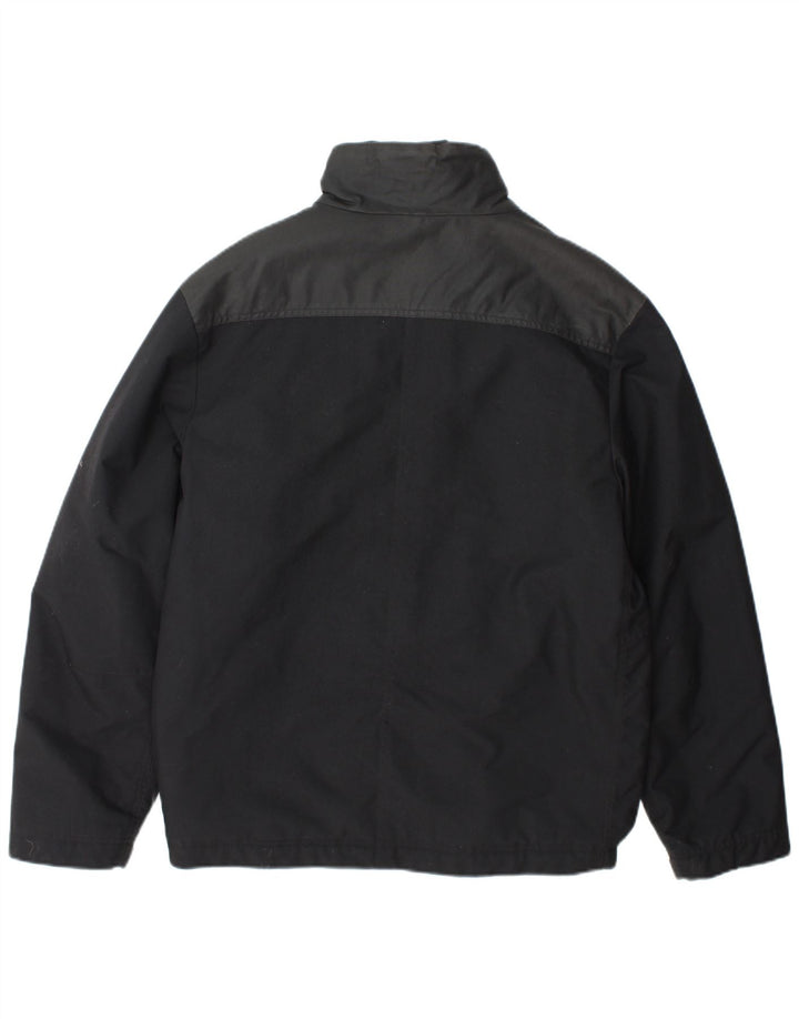 Giacca a vento da uomo Adidas UK 36 Small nylon color block nero