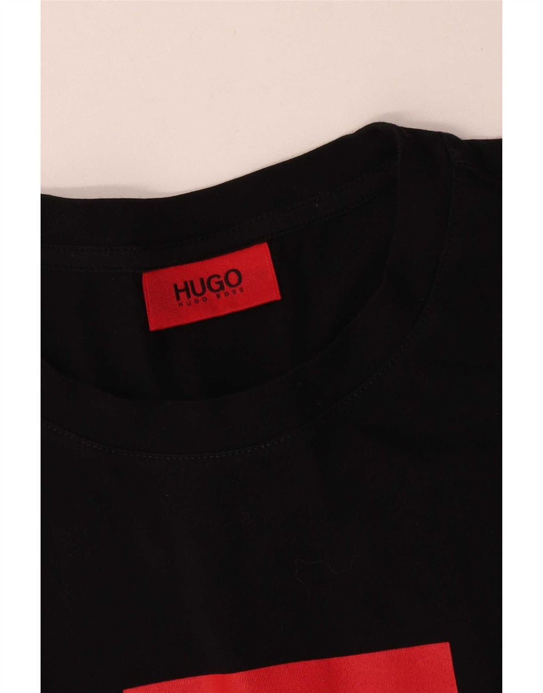 T-shirt grafica da uomo Hugo Boss Top Large Black Colourblock