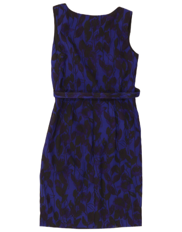 Abito tubino senza maniche da donna Phase Eight UK 14 Medio blu navy floreale