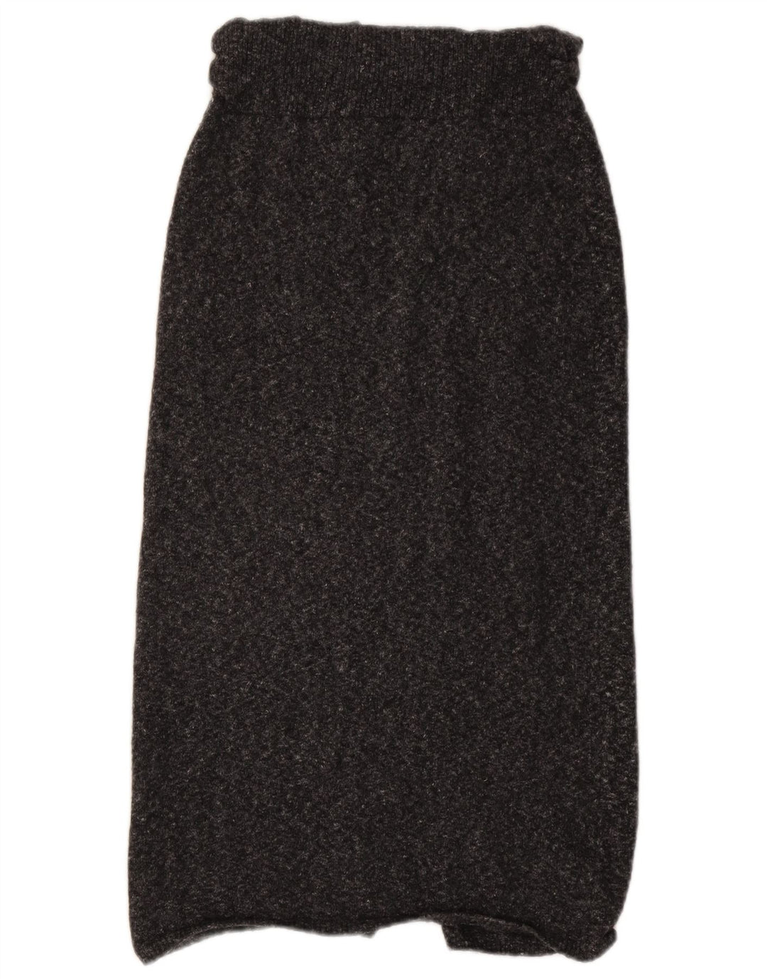 Gonna longuette in maglia da donna Massimo Dutti piccola W30 grigia screziata