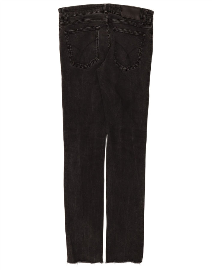 Jeans slim da donna Calvin Klein W32 L34 cotone nero