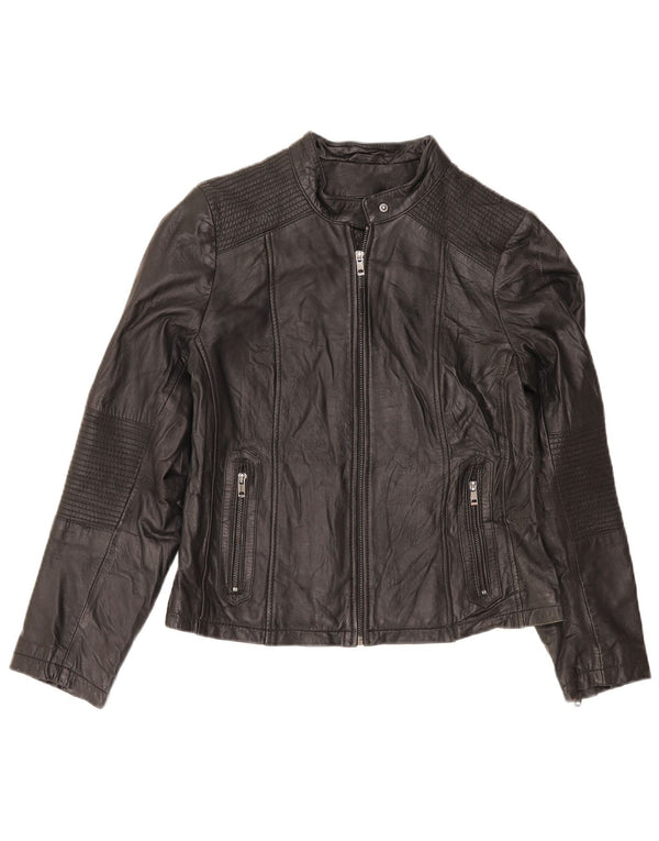 Giacca In Pelle Donna Conbipel IT 48 XL Nera