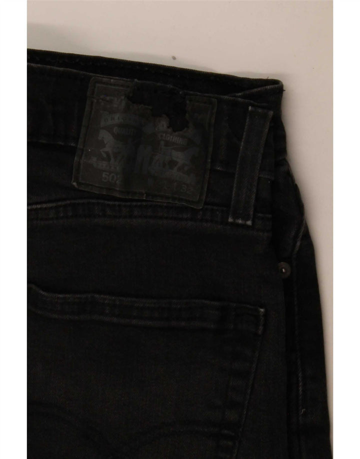 Levi's Uomo 502 Jeans dritti W31 L29 Cotone grigio