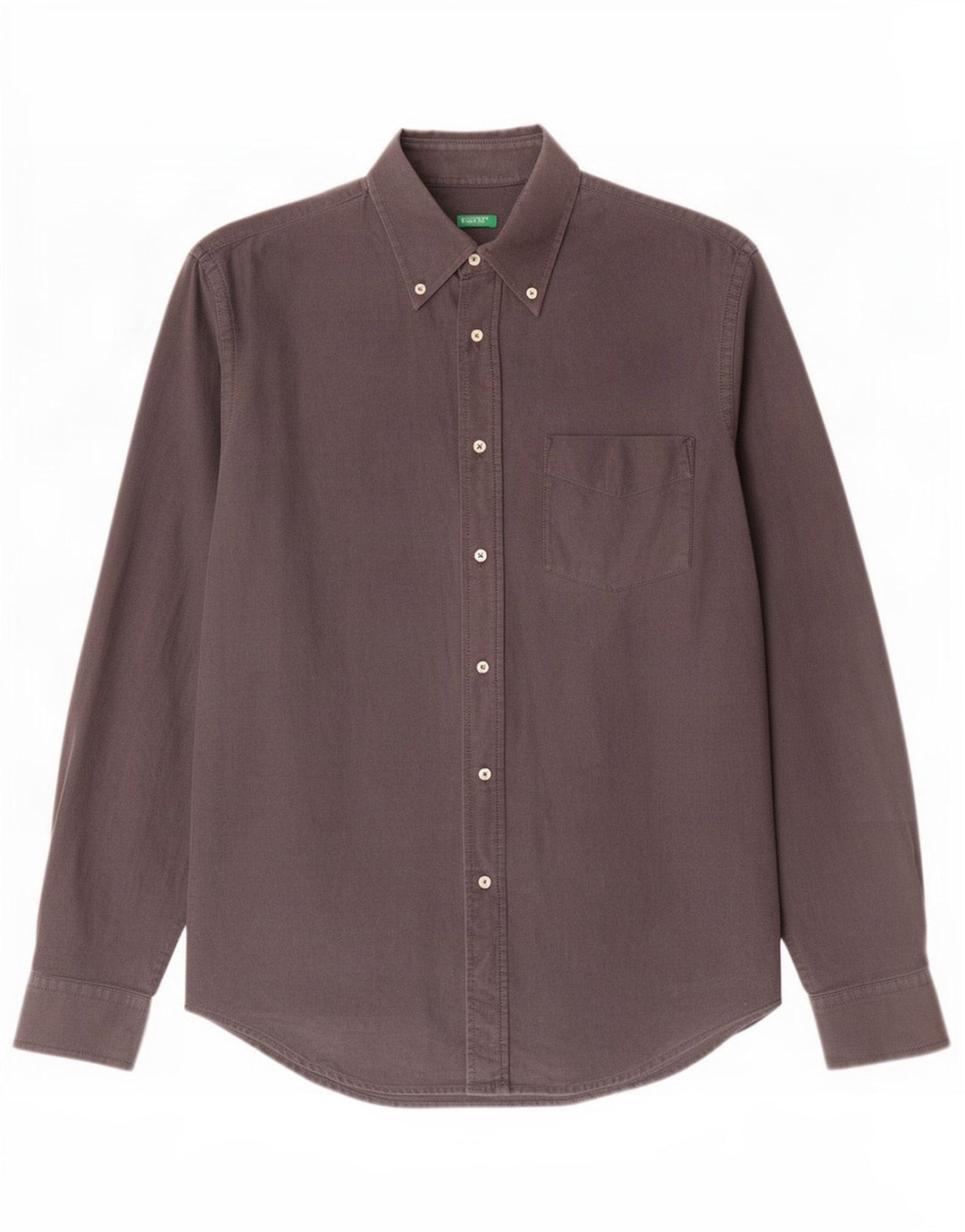 Camicia Benetton Uomo Grigio Medio