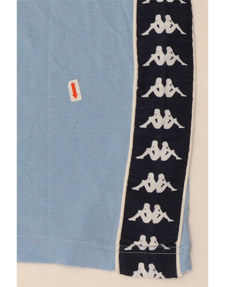 Canotta grafica da uomo Kappa Large blu color block