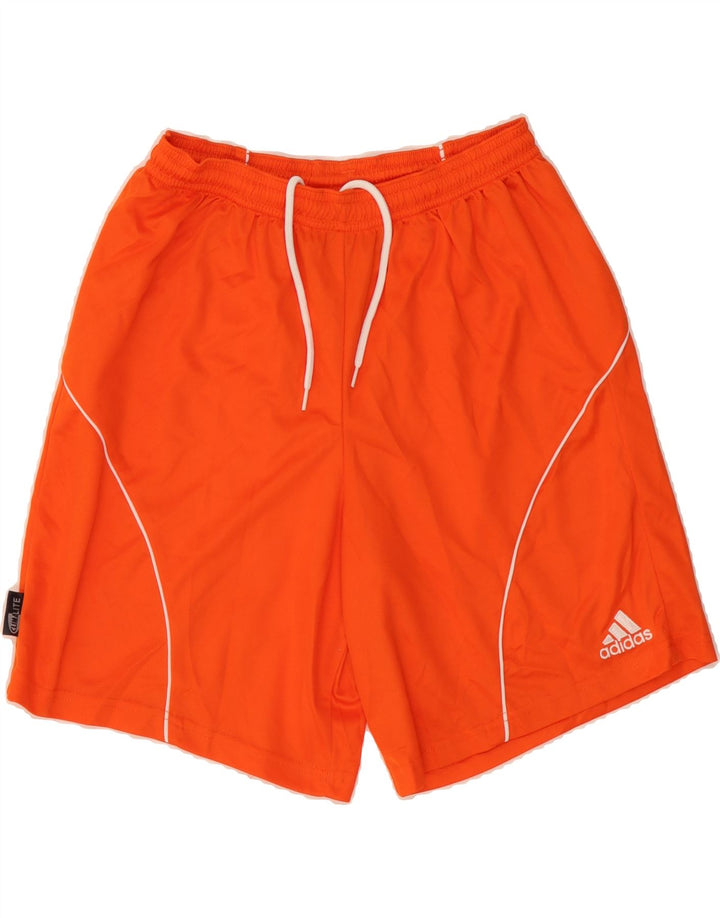 ADIDAS Boys Sport Shorts 15-16 Years  Orange Polyester Vintage Adidas and Second-Hand Adidas from Messina Hembry 