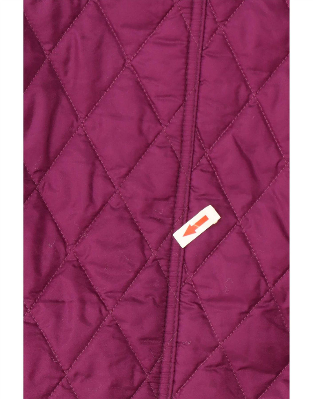 Giacca trapuntata da donna Barbour UK 16 Large Viola Colourblock in poliammide