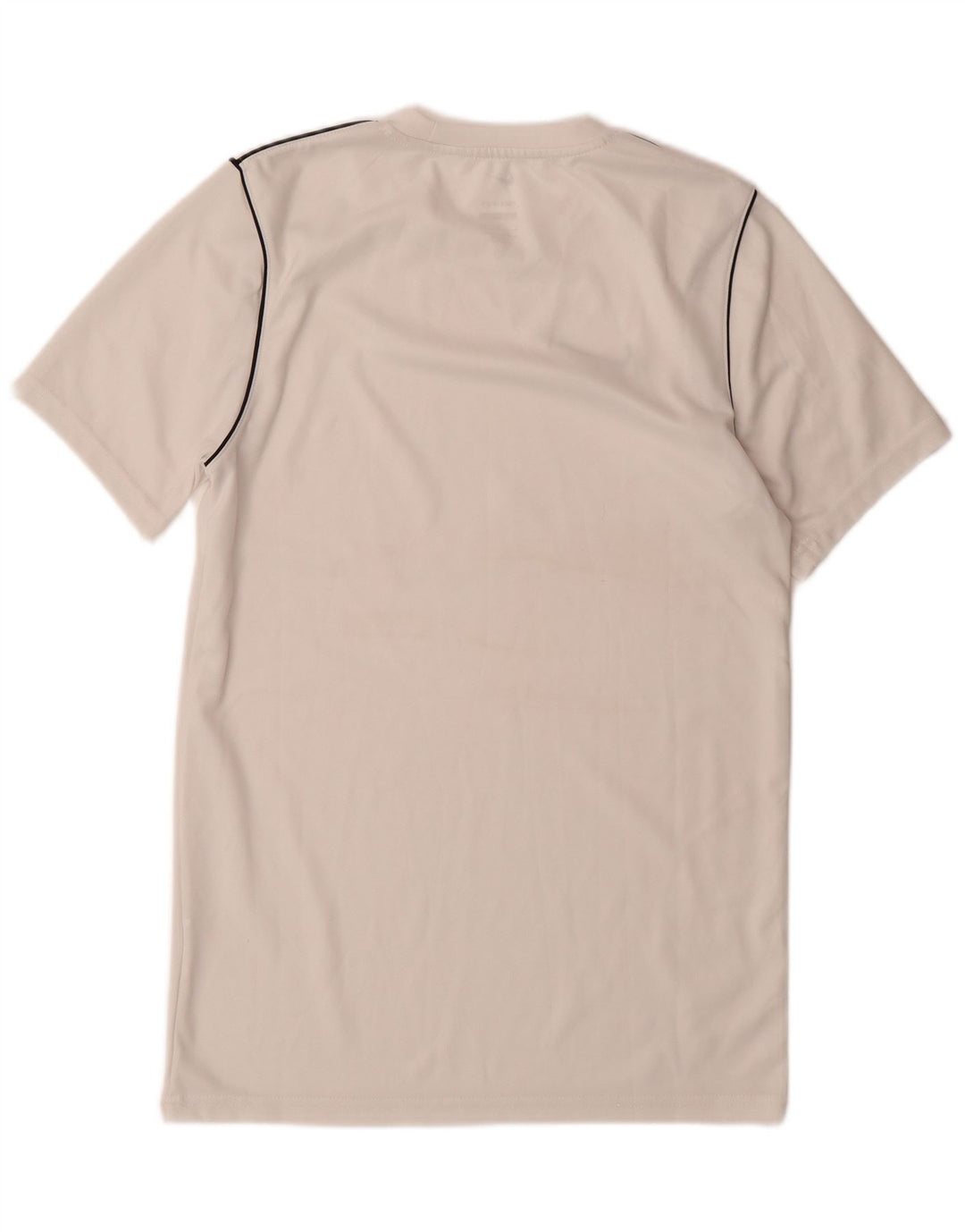 NIKE Mens Dri Fit Slim Fit T-Shirt Top Small Off White