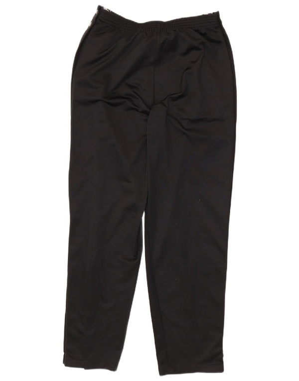 Pantaloni da tuta con grafica Champion da uomo, grandi, in poliestere nero
