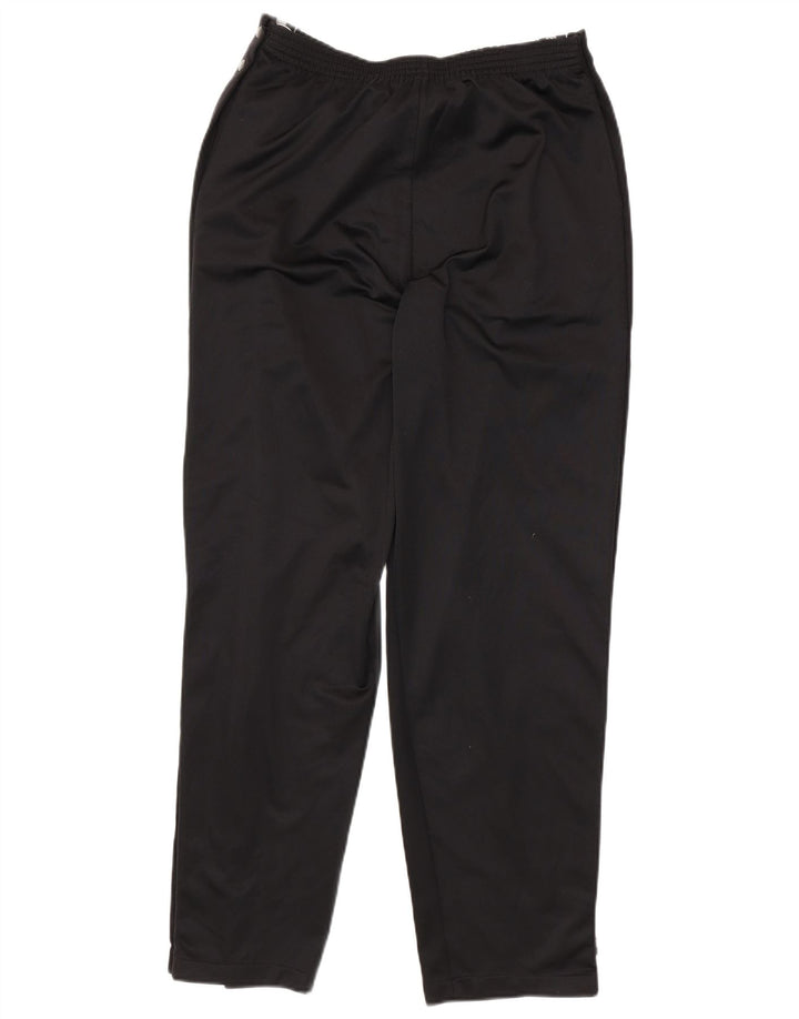 Pantaloni da tuta con grafica Champion da uomo, grandi, in poliestere nero