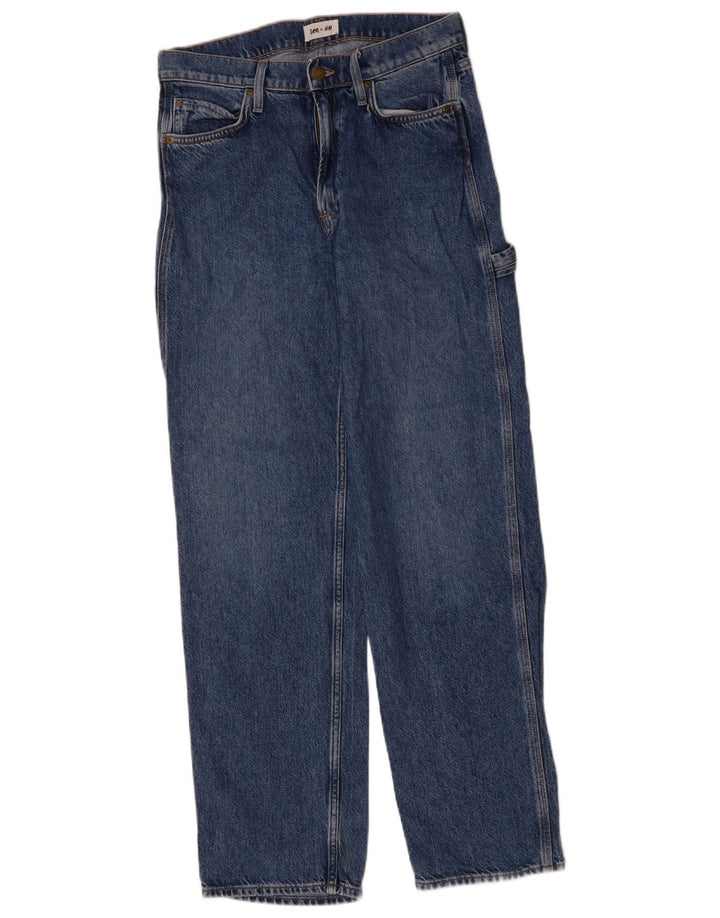 Jeans dritti da donna LEE US 4 piccoli W30 L31 cotone blu