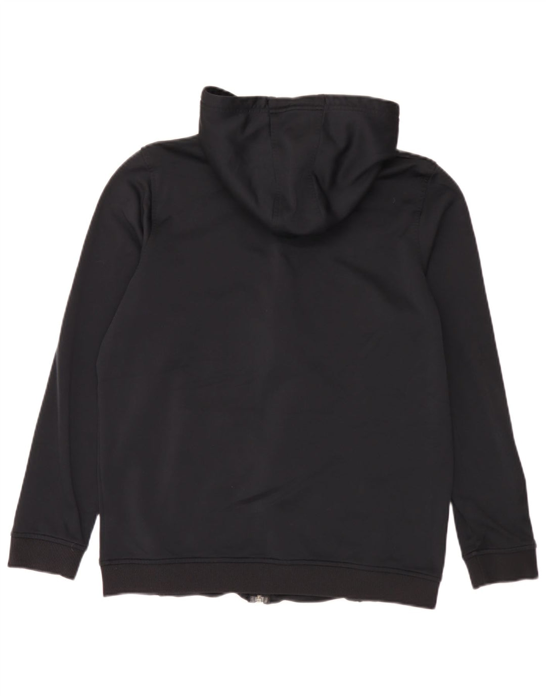Felpa con cappuccio e zip da uomo Under Armour grande nera