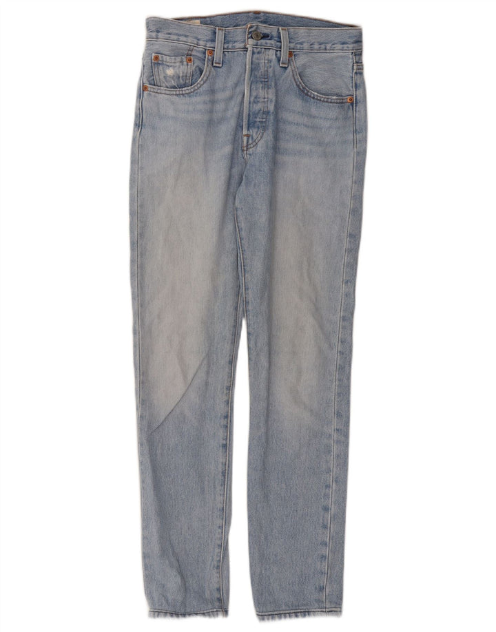 Jeans dritti Levi's 501 da donna W25 L30 cotone blu
