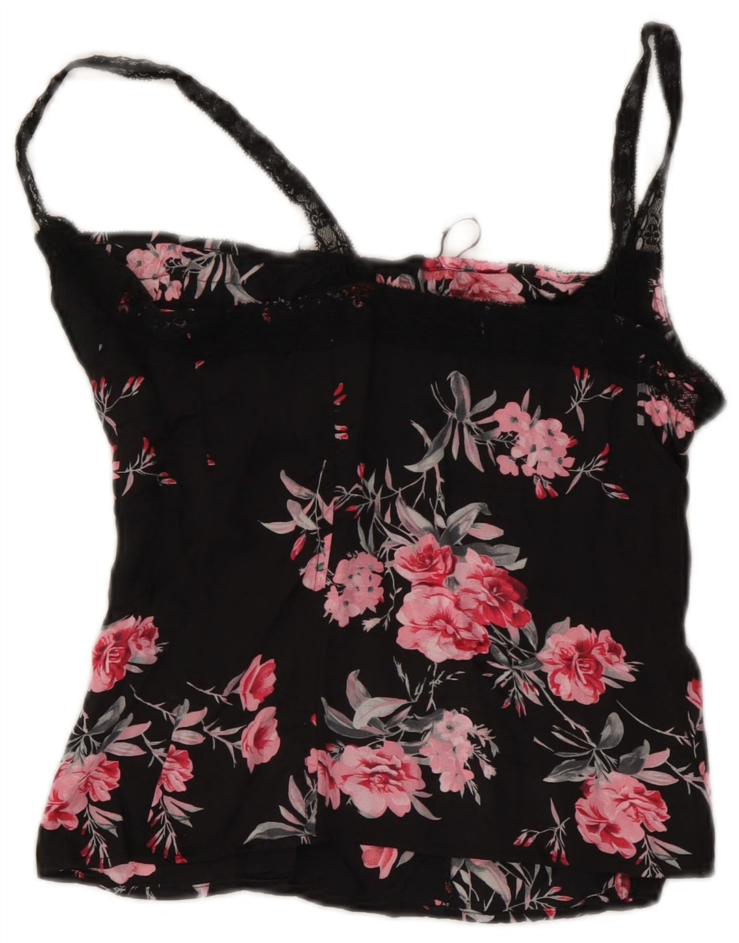 Top a corsetto da donna Max & Co. UK 12 medio nero floreale