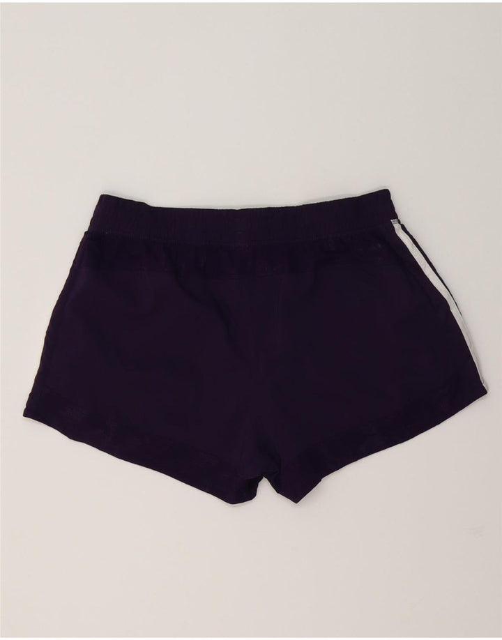Pantaloncini sportivi ADIDAS Climalite da donna UK 12/14 Poliestere viola medio
