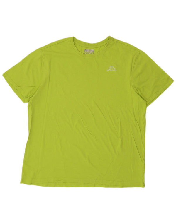 T-shirt uomo Kappa Top 2XL cotone verde