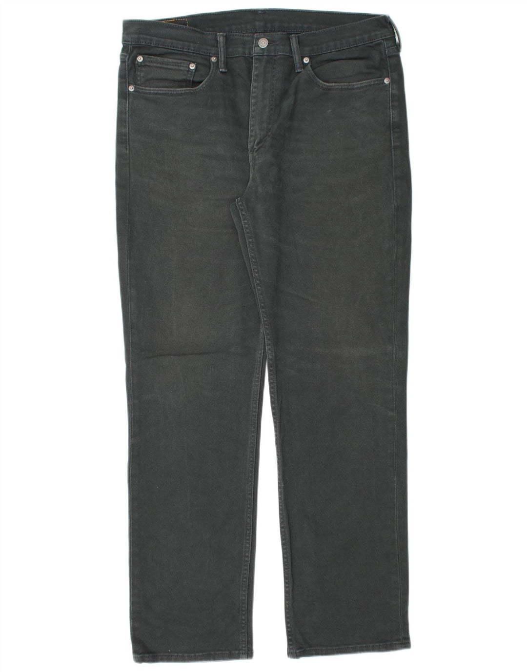 LEVI'S Jeans dritti da uomo 514 W36 L32 cotone nero