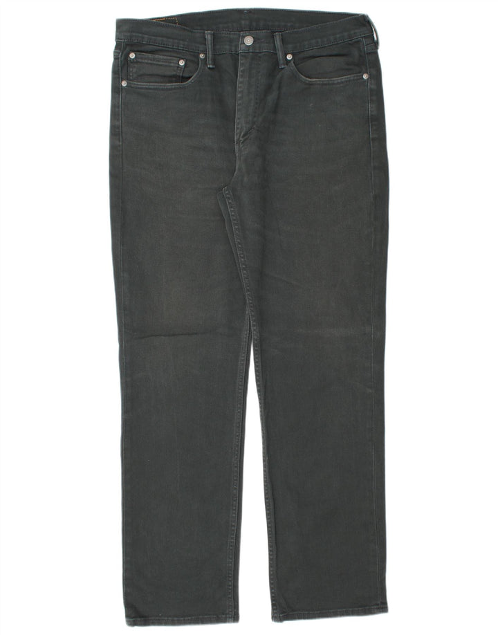 LEVI'S Jeans dritti da uomo 514 W36 L32 cotone nero