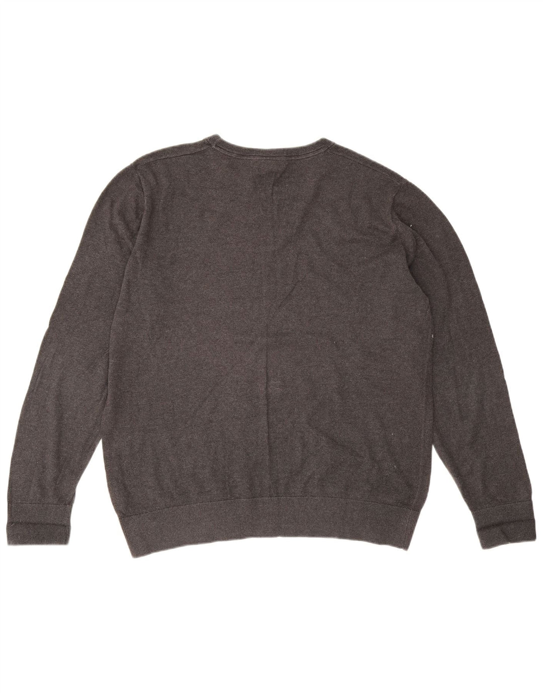 Maglione maglione girocollo da uomo Gap grande in cotone grigio
