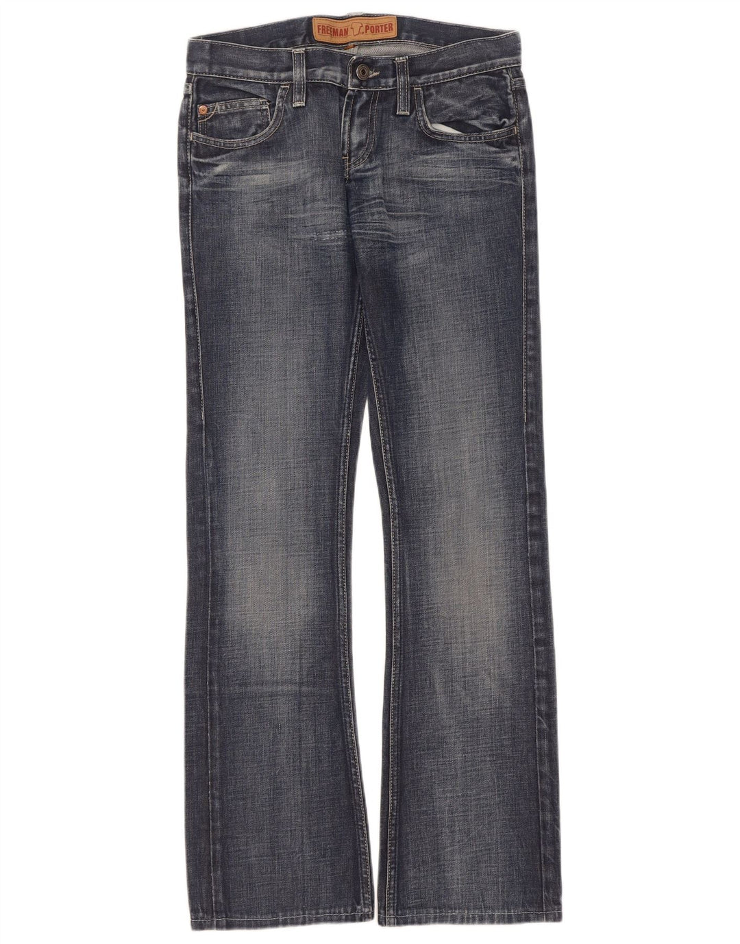 Jeans bootcut da donna Freeman T. Porter W26 L31 cotone blu