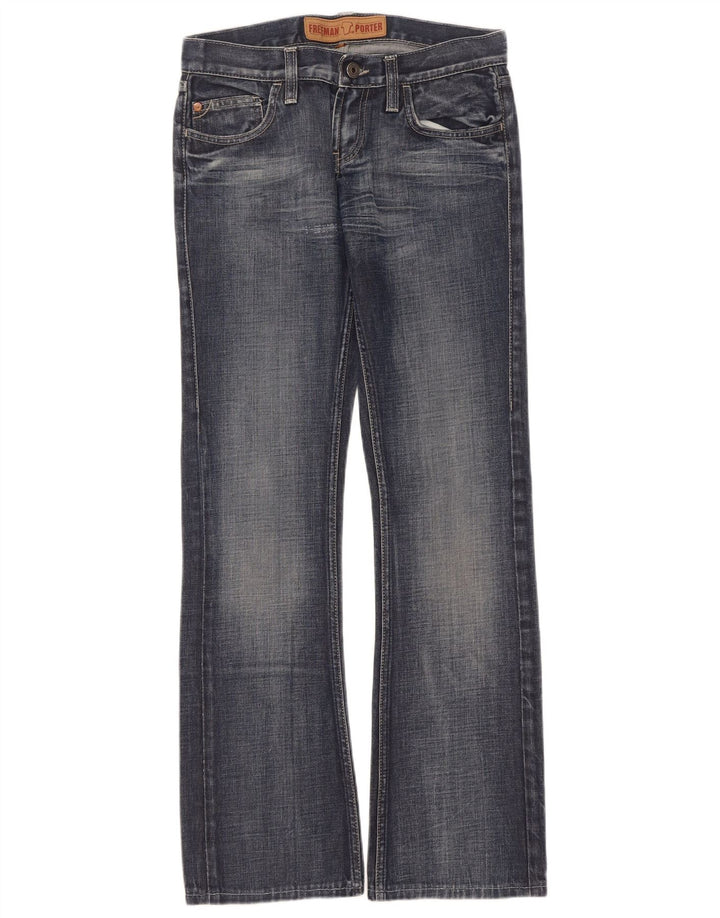 Jeans bootcut da donna Freeman T. Porter W26 L31 cotone blu