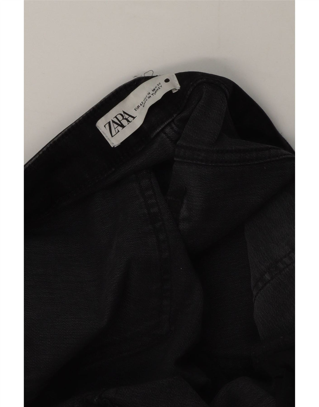 Jeans Bootcut da donna Zara EU 42 Large W32 L29 Neri