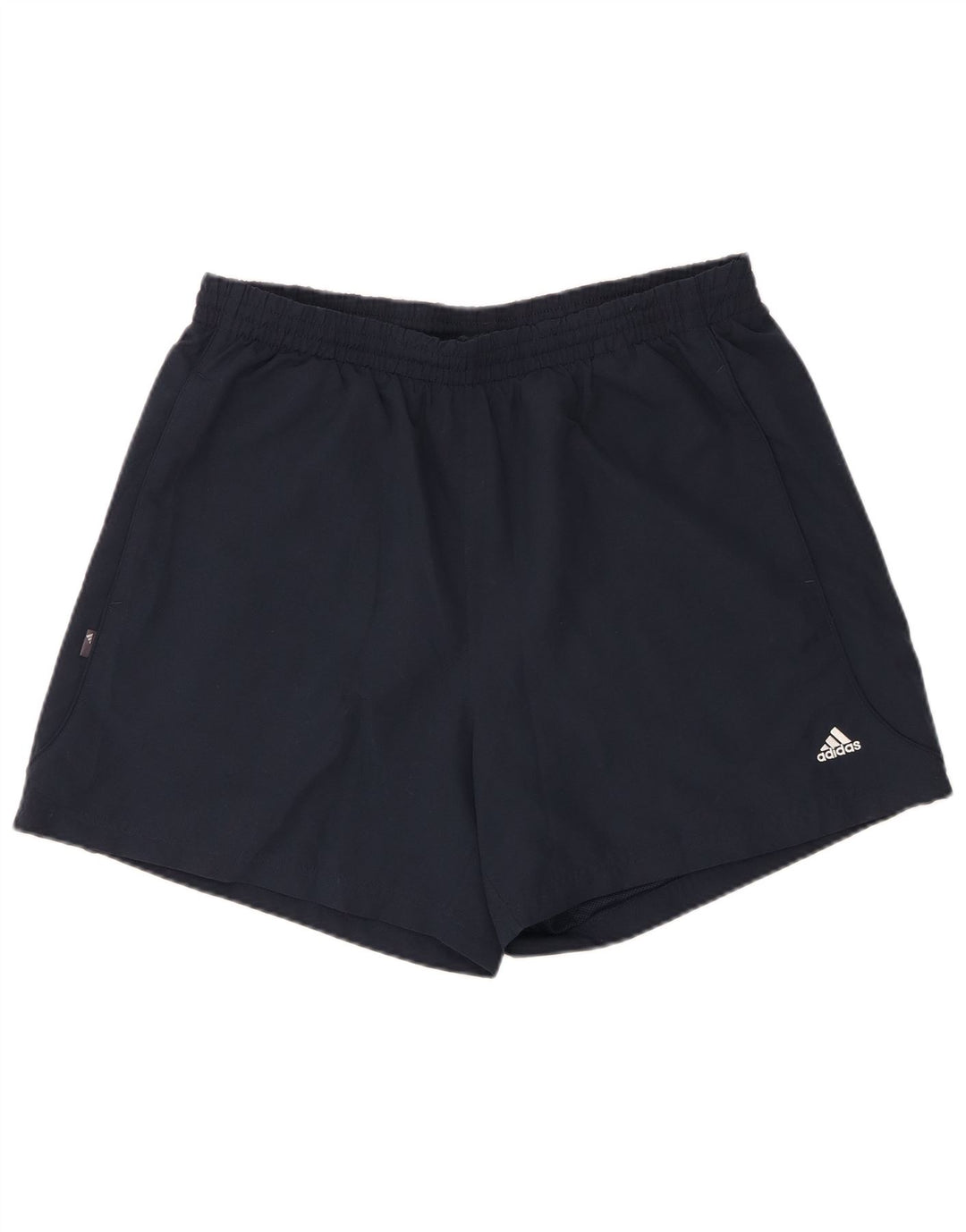 Pantaloncini sportivi da uomo Adidas XL blu navy in poliestere