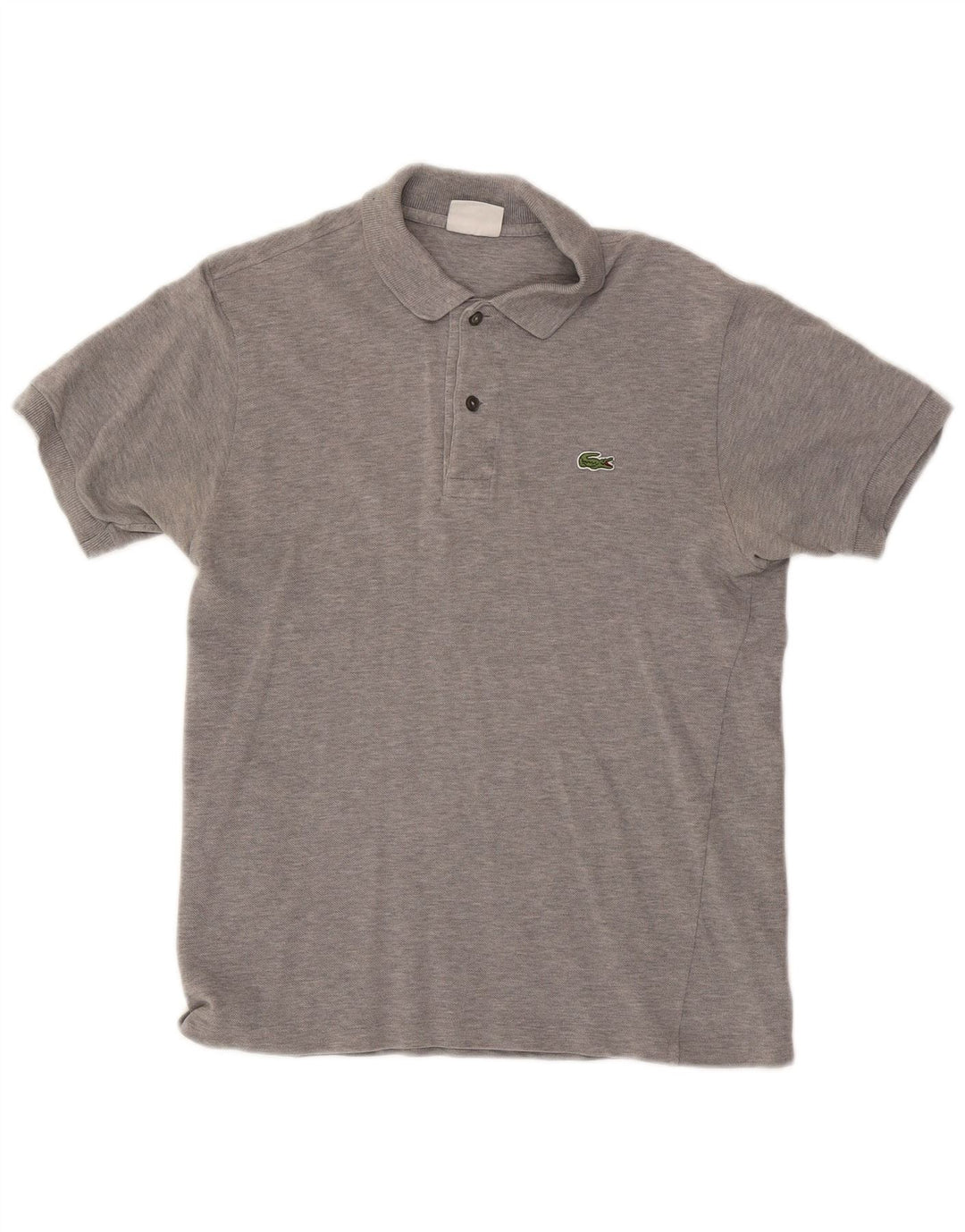 Polo da uomo LACOSTE taglia 3 piccola in cotone grigio