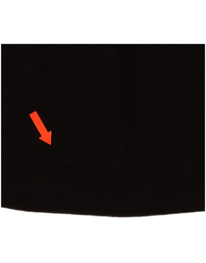 ARMANI JEANS Maglione da uomo con collo alto in lana nera media