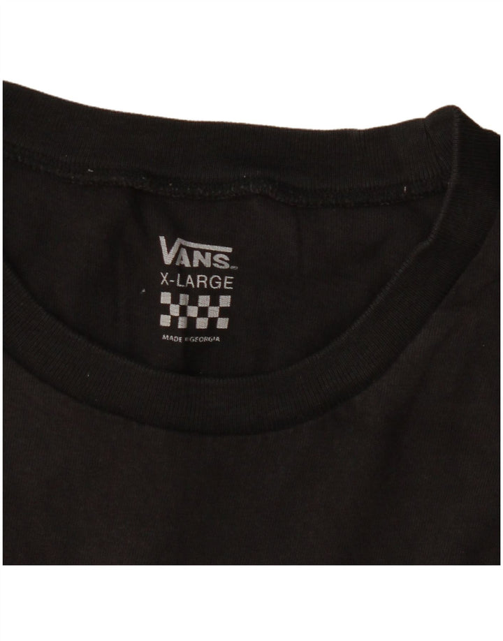Maglietta grafica da donna Vans UK 18 XL Nera