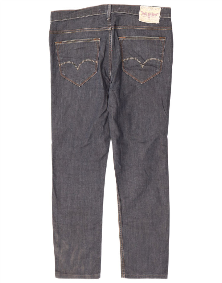Jeans Levi's Uomo 519 Slim W36 L29 Cotone Blu Navy