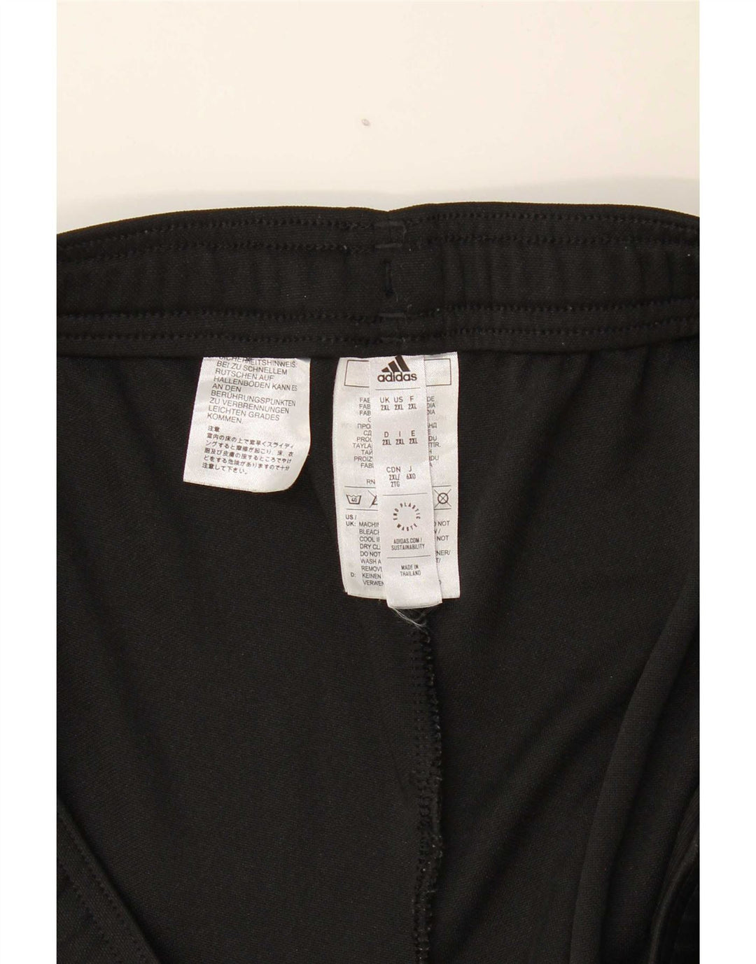 Pantaloni da tuta Adidas Aeroready da uomo 2XL poliestere nero