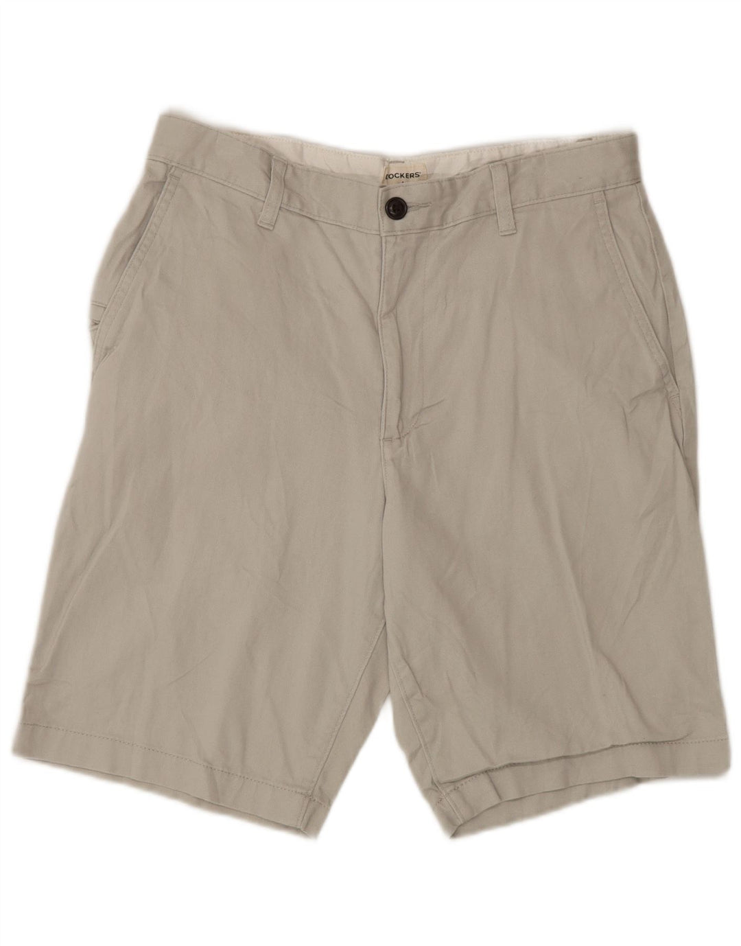 Pantaloncini cargo da uomo Dockers W30 in cotone beige medio