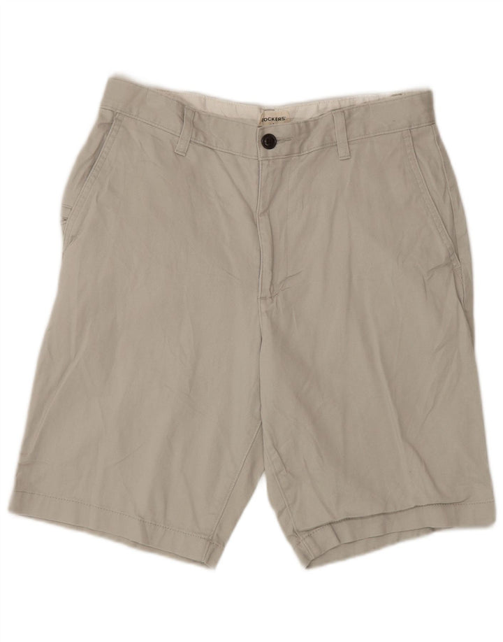 Pantaloncini cargo da uomo Dockers W30 in cotone beige medio