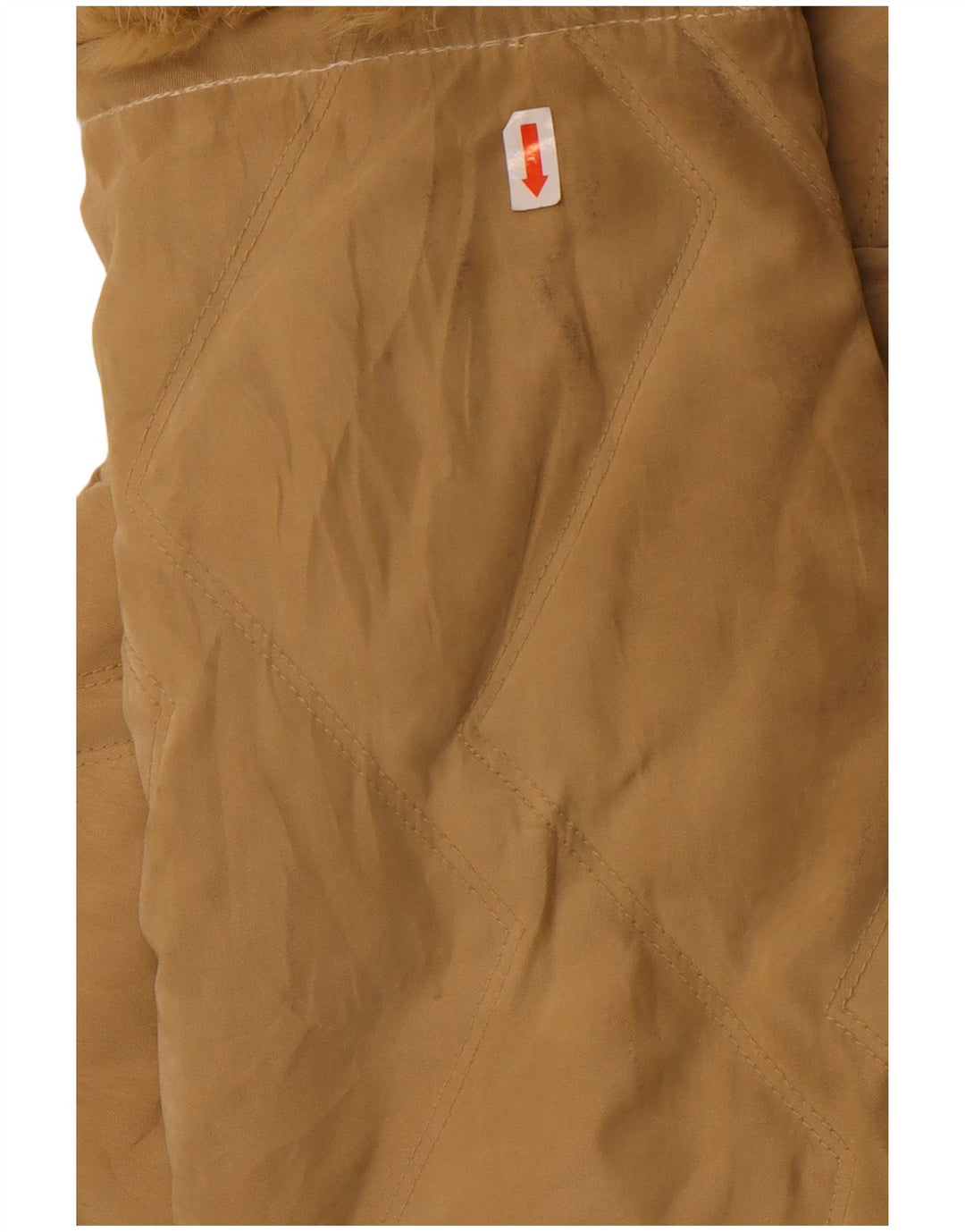 Giacca imbottita vestibilità ampia da donna Parisport IT 44 Beige medio Poliammide