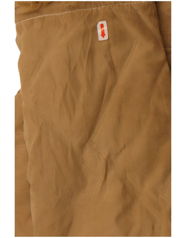 Giacca imbottita vestibilità ampia da donna Parisport IT 44 Beige medio Poliammide