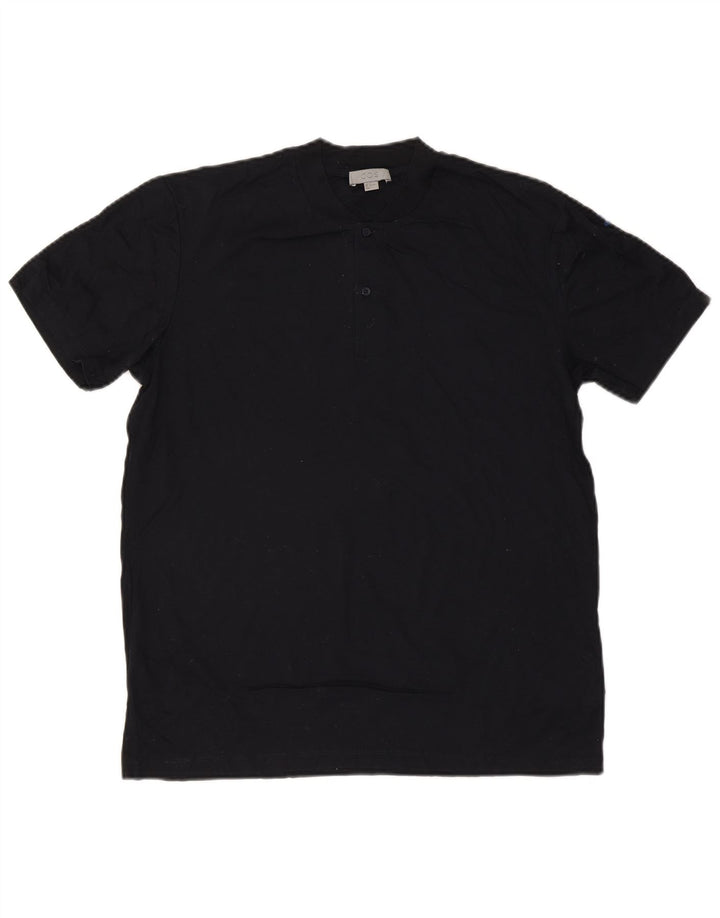 T-shirt da uomo Cos Top in cotone blu navy medio