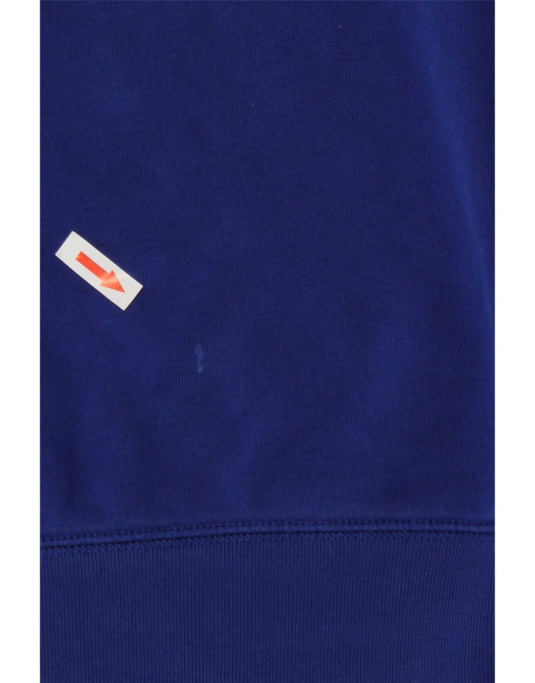 Gap Felpa con grafica da donna Maglione UK 10 Piccolo cotone blu