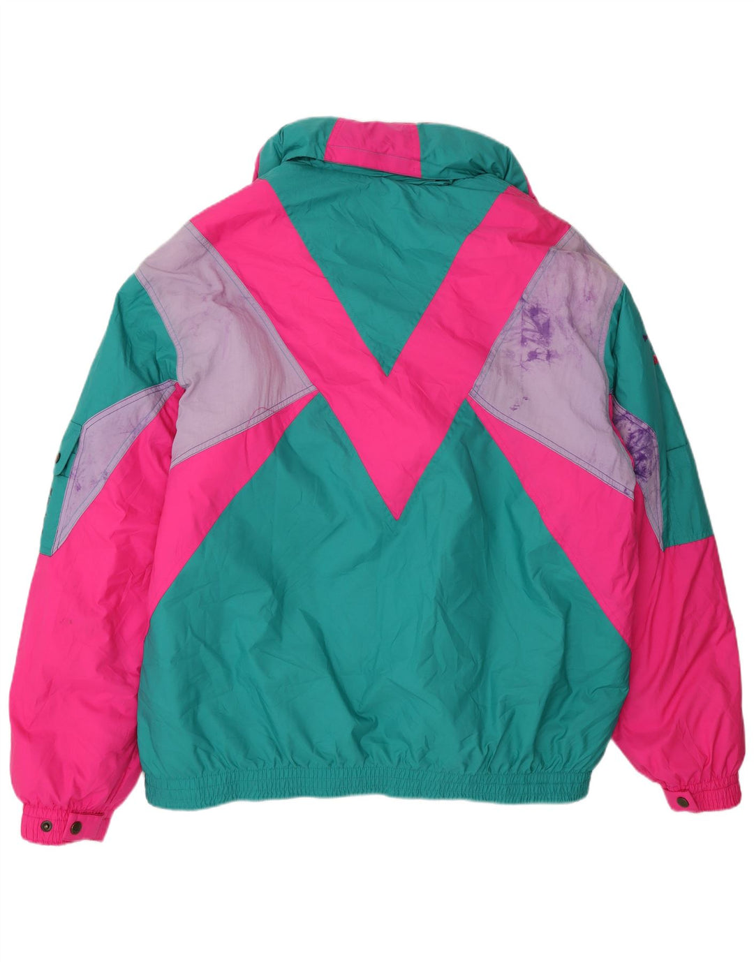 Giacca da sci con cappuccio da uomo Dubin IT 56 3XL Poliestere Colourblock multicolore