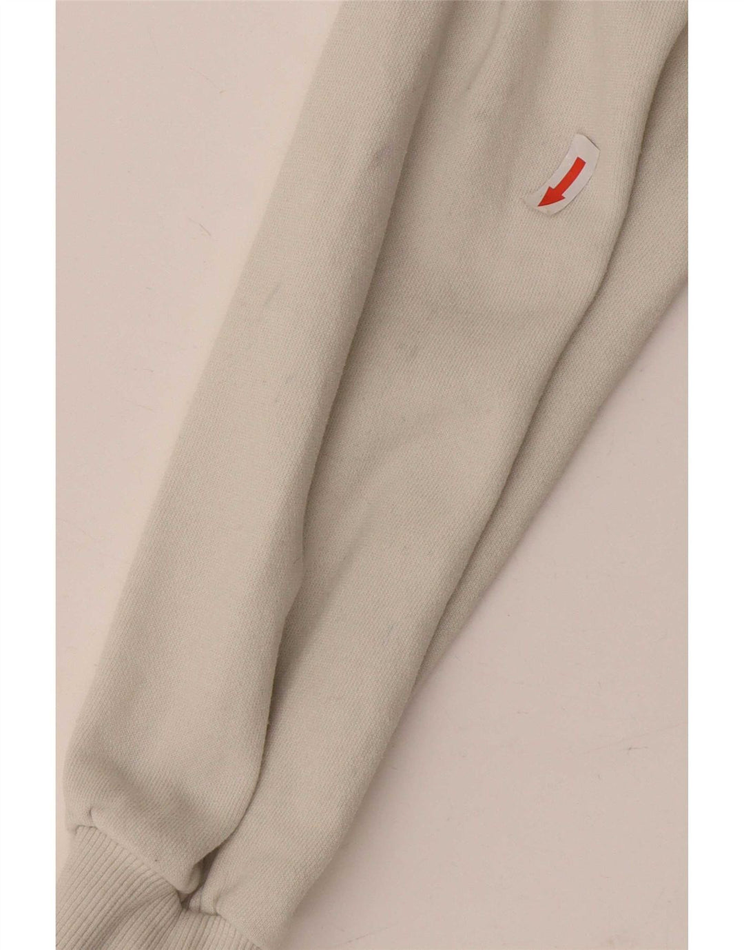 Felpa oversize con grafica da donna Fat Face UK 12 media bianco sporco