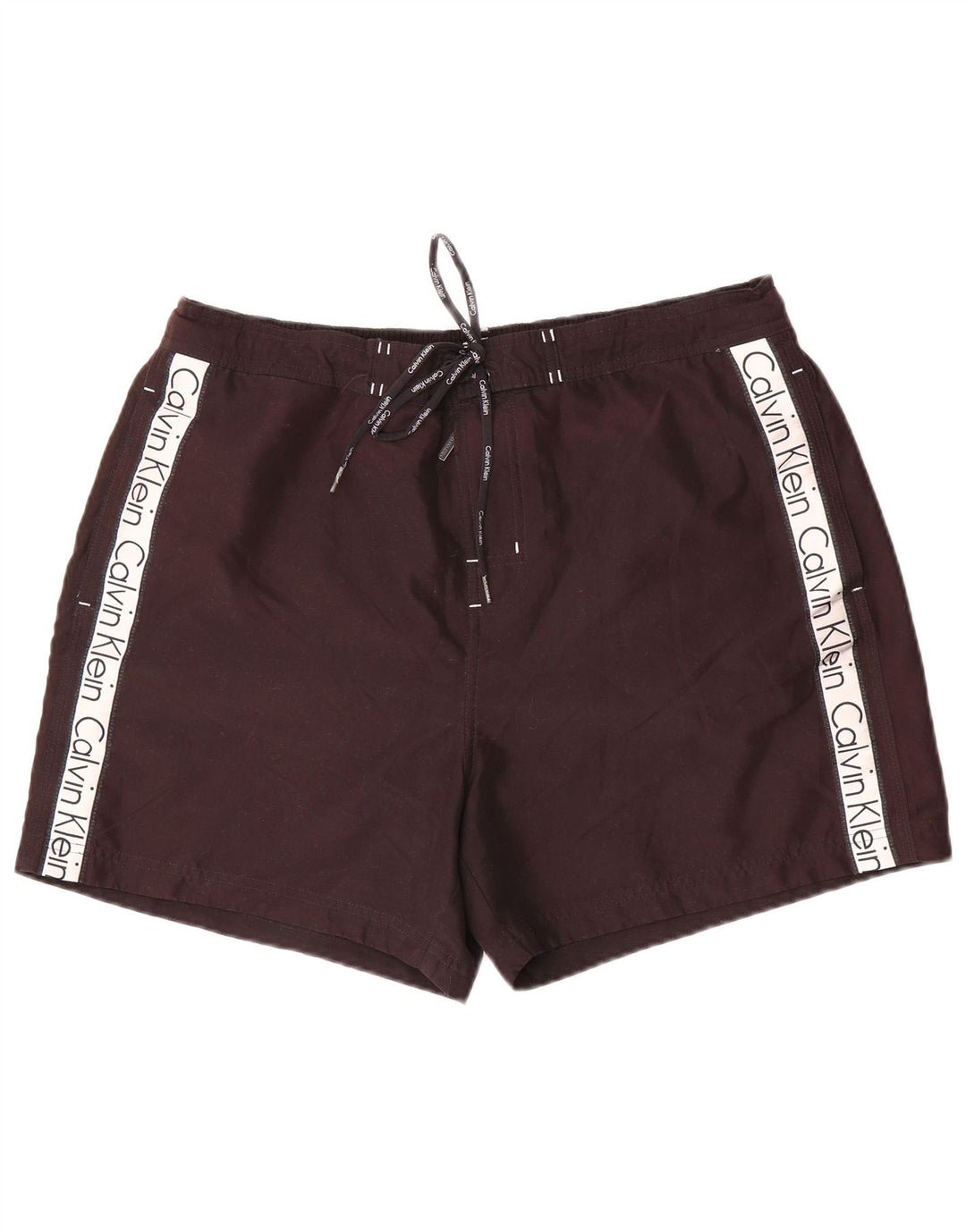 Pantaloncini da bagno grafici da uomo Calvin Klein XL poliestere color block nero